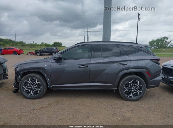 KM8JFCD15RU149142 2024 HYUNDAI TUCSON HYBRID Gray 