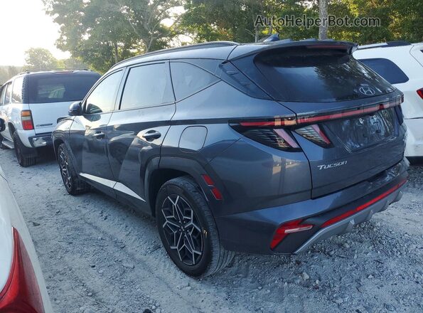 KM8JFCD19RU157535 2024 HYUNDAI TUCSON Gray Rear left