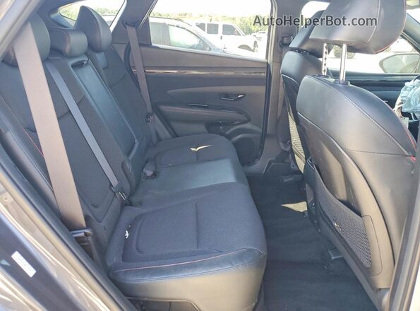 KM8JFCD19RU157535 2024 HYUNDAI TUCSON Gray Rear interior view