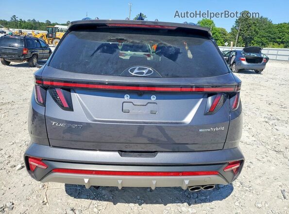 KM8JFCD19RU157535 2024 HYUNDAI TUCSON Gray Rear view