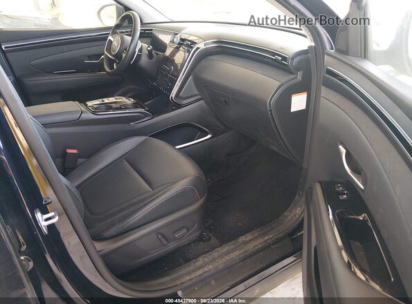KM8JFDA2XPU121109 2023 HYUNDAI TUCSON PLUG-IN HYBRID Blue Widok wnętrza z przodu