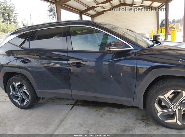 KM8JFDA2XPU121109 2023 HYUNDAI TUCSON PLUG-IN HYBRID Blue Widok wnętrza z tyłu
