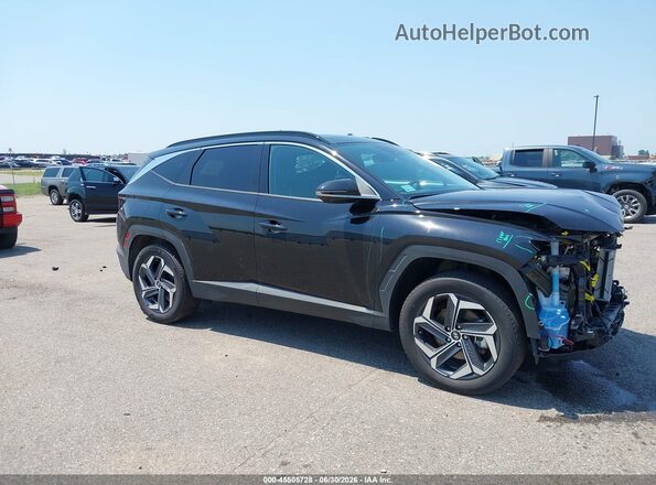 KM8JFDD21RU247065 2024 HYUNDAI TUCSON PLUG-IN HYBRID Black უკანა სალონის ხედი