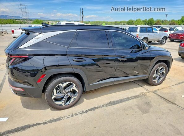 KM8JFDD21RU251830 2024 HYUNDAI TUCSON Black Задня права чверть
