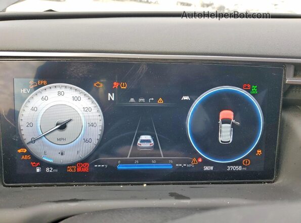 KM8JFDD22RU169587 2024 HYUNDAI TUCSON Синий 