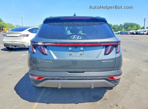 KM8JFDD26RU219844 2024 HYUNDAI TUCSON Charcoal Rear view