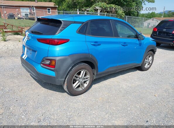 KM8K12AA1LU444537 2020 HYUNDAI KONA Blue Задня права чверть
