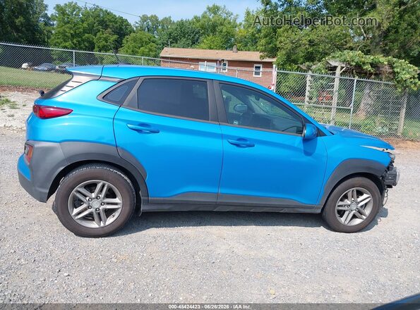 KM8K12AA1LU444537 2020 HYUNDAI KONA Blue Панорамний вид салону 360°
