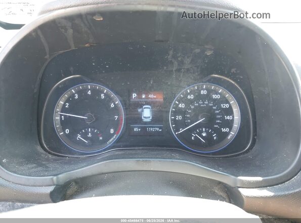 KM8K12AA1LU451696 2020 HYUNDAI KONA Red Вид задніх сидінь