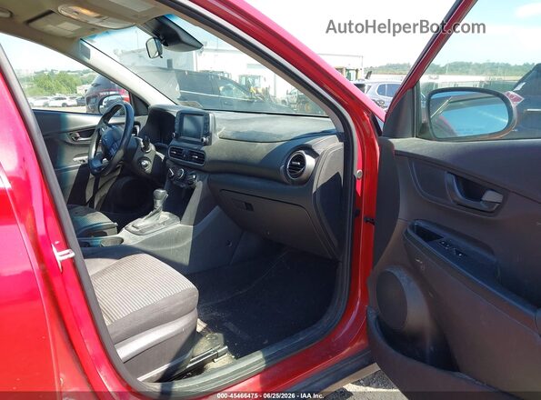 KM8K12AA1LU451696 2020 HYUNDAI KONA Red Вид салону спереду