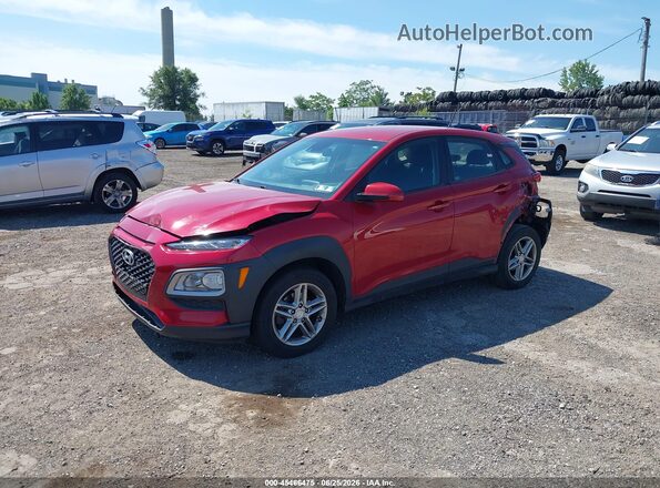 KM8K12AA1LU451696 2020 HYUNDAI KONA Red Передня ліва чверть