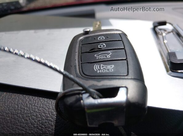 KM8K12AA2KU290984 2019 HYUNDAI KONA Red Dashboard view