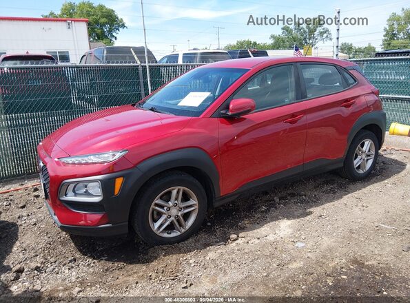 KM8K12AA2KU290984 2019 HYUNDAI KONA Red Front left