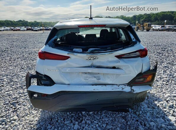 KM8K12AA2MU642402 2021 HYUNDAI KONA Белый Вид сзади