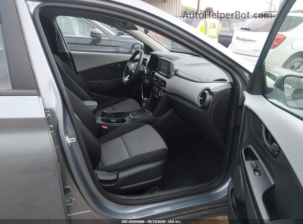 KM8K12AA2MU644263 2021 HYUNDAI KONA Серый Вид салона спереди