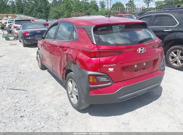 KM8K12AA2MU646773 2021 HYUNDAI KONA Red Tył lewy