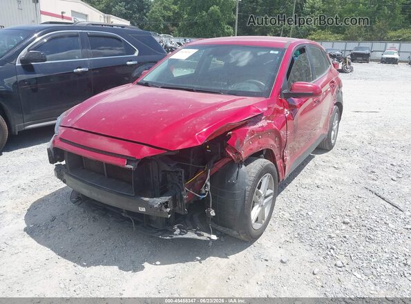 KM8K12AA2MU646773 2021 HYUNDAI KONA Red Przód lewy