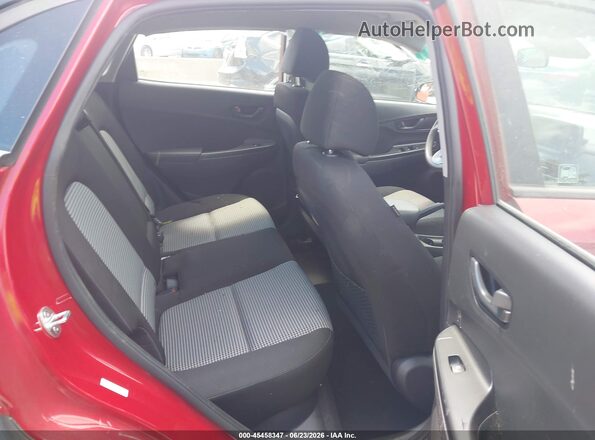 KM8K12AA2MU646773 2021 HYUNDAI KONA Red Widok naklejki z numerem VIN