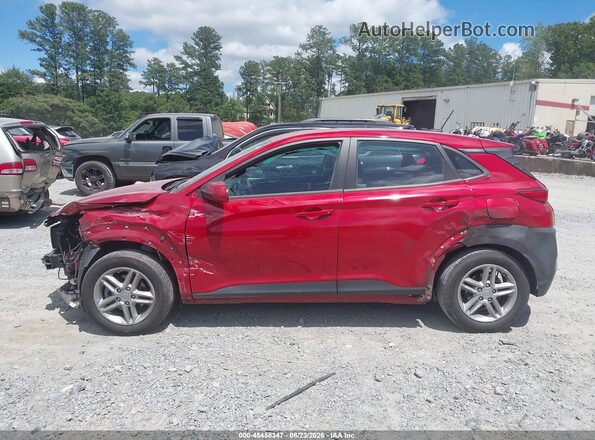 KM8K12AA2MU646773 2021 HYUNDAI KONA Red Widok wnętrza 360 stopni