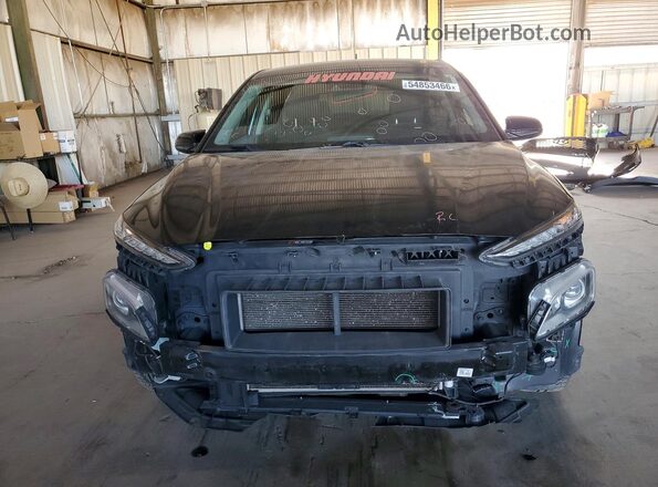KM8K12AA3LU498826 2020 HYUNDAI KONA Black Widok z przodu