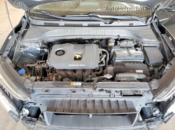 KM8K12AA3LU498826 2020 HYUNDAI KONA Black Widok wnętrza z tyłu