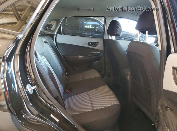 KM8K12AA3LU498826 2020 HYUNDAI KONA Black Widok tylnych siedzeń