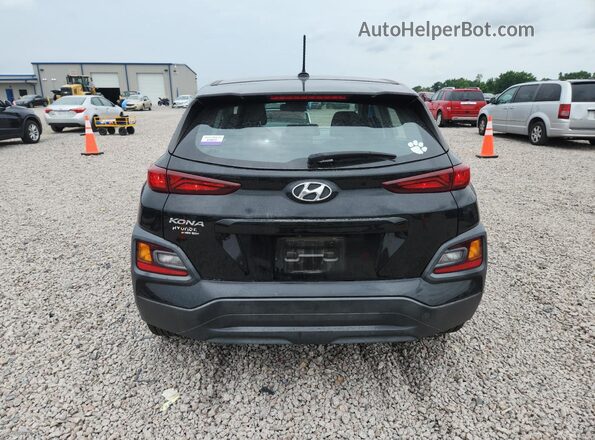 KM8K12AA3LU554442 2020 HYUNDAI KONA Black უკანა ხედი