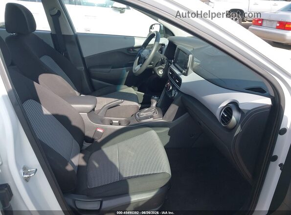KM8K12AA4KU222525 2019 HYUNDAI KONA White Սալոնի դիմացի տեսք