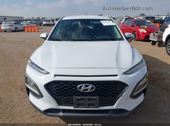 KM8K12AA4KU222525 2019 HYUNDAI KONA White Սարքավորումների վահանակի տեսք