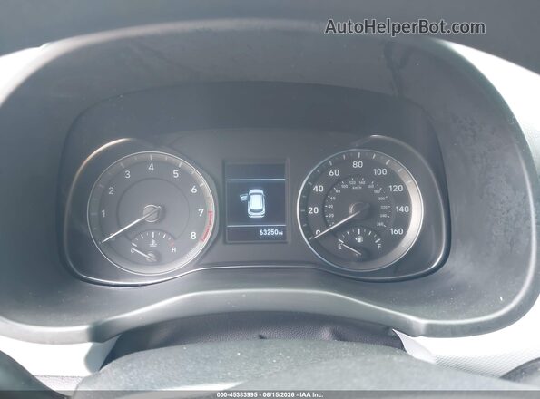 KM8K12AA4LU574845 2020 HYUNDAI KONA Red Vista de los asientos traseros