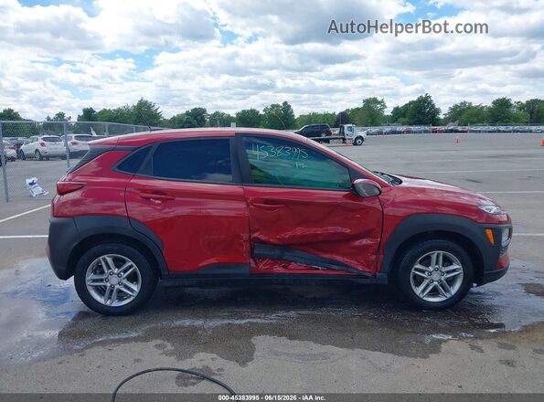 KM8K12AA4LU574845 2020 HYUNDAI KONA Red Vista del cuadro de instrumentos