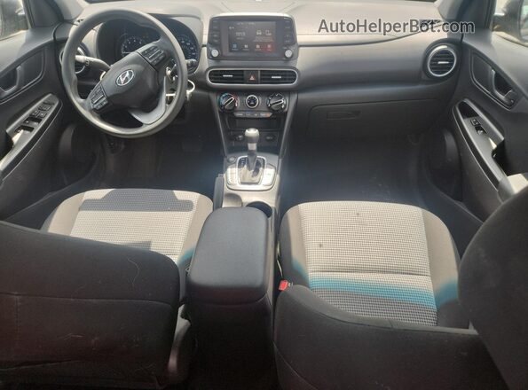 KM8K12AA4MU664112 2021 HYUNDAI KONA Gray 
