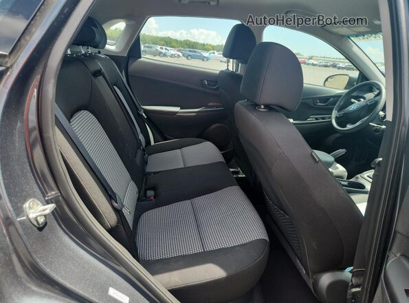 KM8K12AA4MU664112 2021 HYUNDAI KONA Gray 