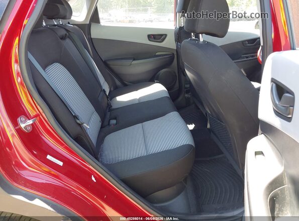 KM8K12AA5MU671117 2021 HYUNDAI KONA Красный Вид наклейки с VIN-кодом