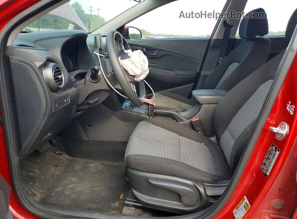 KM8K12AA6LU503579 2020 HYUNDAI KONA Red Vista interior delantera