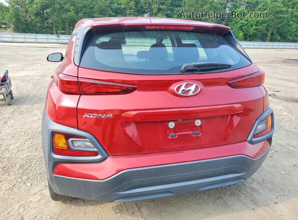 KM8K12AA6LU503579 2020 HYUNDAI KONA Red Vista trasera
