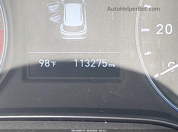 KM8K12AA7KU207632 2019 HYUNDAI KONA Blue Widok tylnych siedzeń