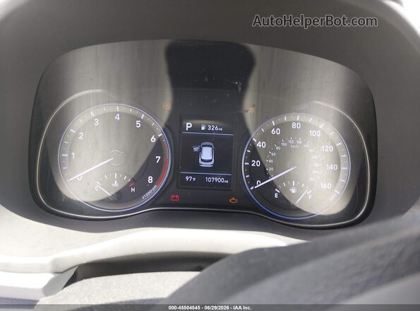 KM8K12AA7LU520794 2020 HYUNDAI KONA Gray უკანა სავარძლების ხედი