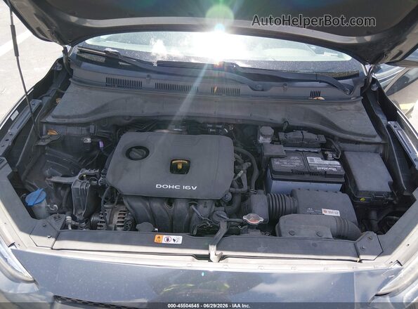 KM8K12AA7LU520794 2020 HYUNDAI KONA Gray უკანა ხედი