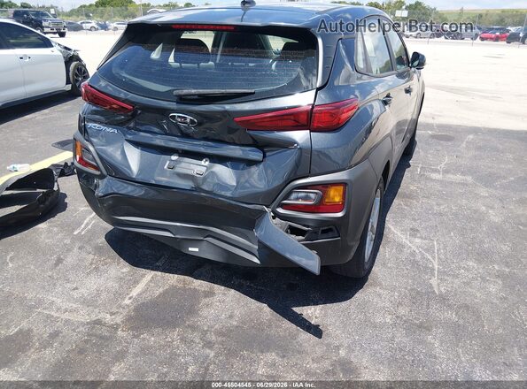 KM8K12AA7LU520794 2020 HYUNDAI KONA Gray წინა ხედი