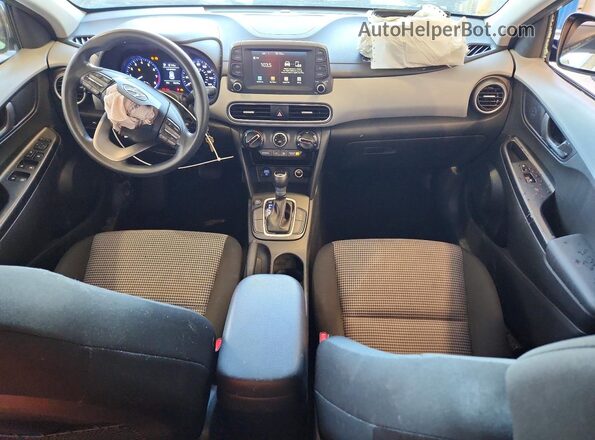 KM8K12AA8LU506452 2020 HYUNDAI KONA Серый Вид панели приборов