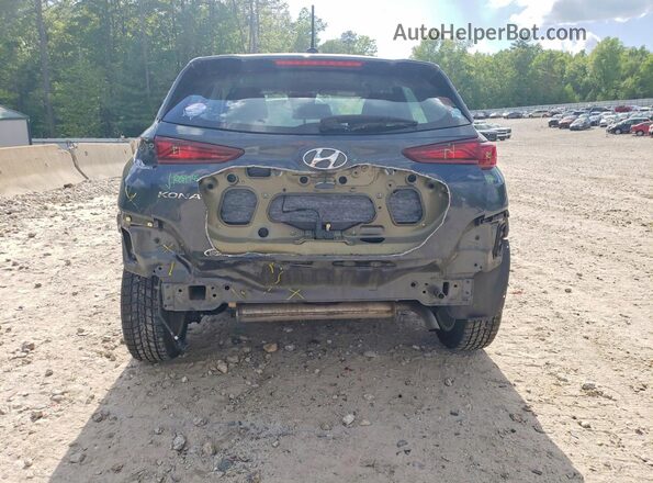 KM8K12AA8LU592281 2020 HYUNDAI KONA Gray Widok z tyłu