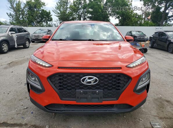 KM8K12AA9LU498832 2020 HYUNDAI KONA Orange წინა ხედი