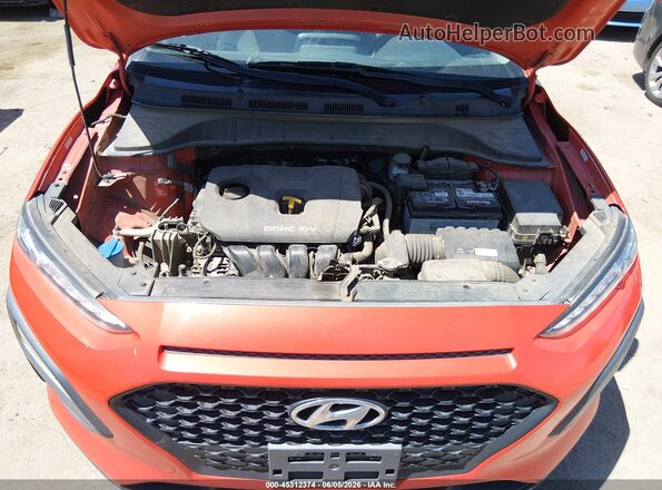 KM8K12AA9LU499995 2020 HYUNDAI KONA Orange Հետևի տեսք