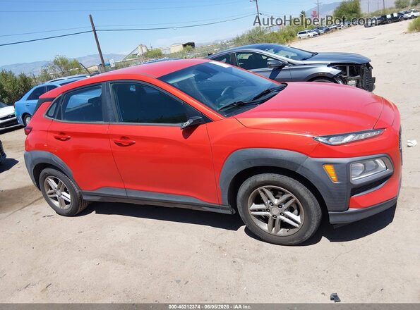 KM8K12AA9LU499995 2020 HYUNDAI KONA Orange Սալոնի հետևի տեսք