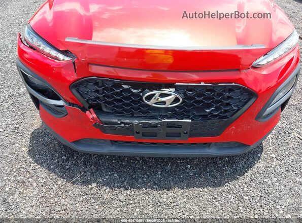 KM8K12AA9LU529092 2020 HYUNDAI KONA Orange Front view