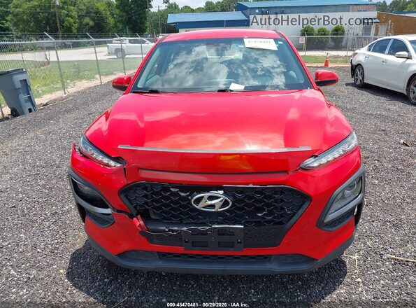 KM8K12AA9LU529092 2020 HYUNDAI KONA Orange Instrument cluster view