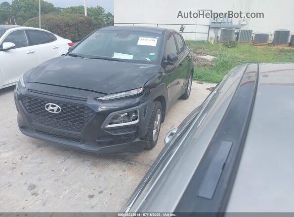 KM8K12AA9LU570290 2020 HYUNDAI KONA Black Przód lewy