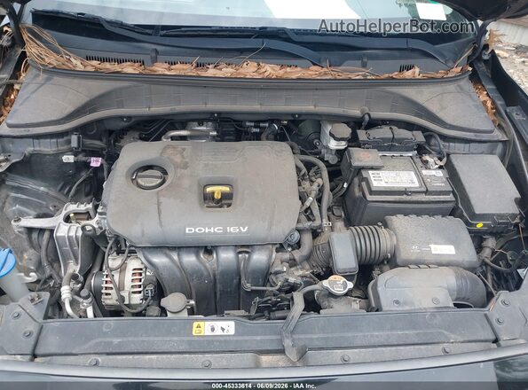 KM8K12AA9LU570290 2020 HYUNDAI KONA Black Widok z tyłu