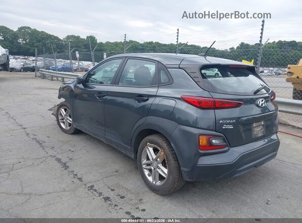 KM8K12AA9MU645121 2021 HYUNDAI KONA Gray Հետևի ձախ